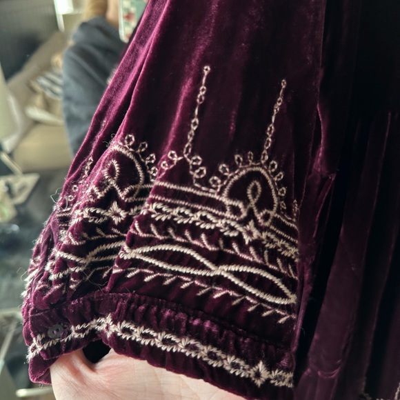 Johnny Was Velvet Dress - Picture 4 of 5